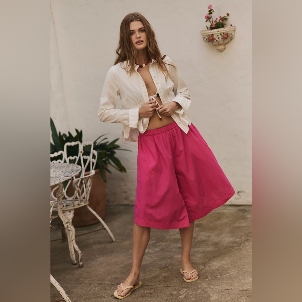 Free People Lucca Culotte Shorts